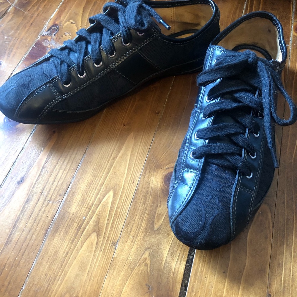 Women’s Coach Black Casual Shoes 7.5